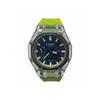 CASIO Men Liquid Crystal,Analog Dual Display Series Black Watch GA-2100-1A1(Watch3--)
