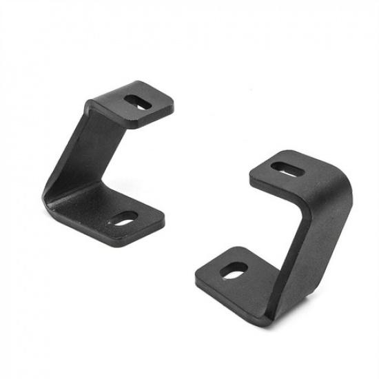 2Pcs Hood Ditch Pillar LED Light Pod Mount Bracket For Ford F150 F-150 2017-