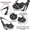 Durable Leather and Metal Dog Muzzle for Training and Safety