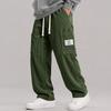 Pantaloni da uomo a gamba dritta, casual, comodi, lunghi, per l'uso quotidiano