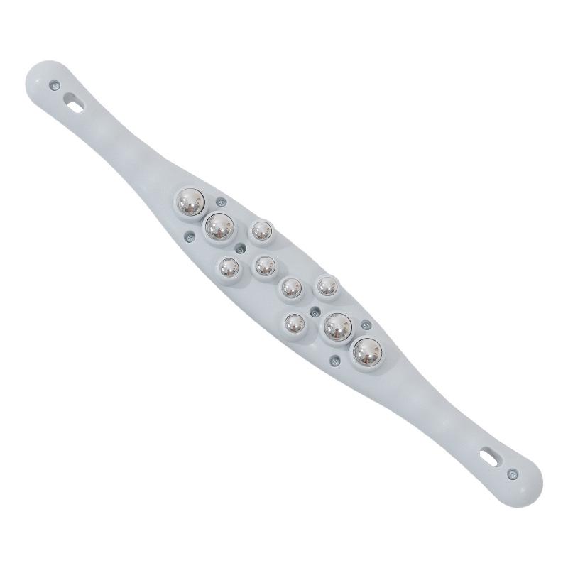 Magnetic Meridian Massager: Steel Ball Roller Brush for Back Massage