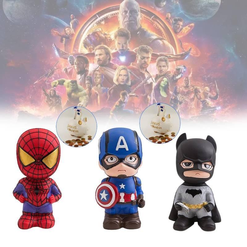 Pusculita Creativa Omul-Paianjen Design Colorat Desene Animate Avengers Pentru Cadouri Copii