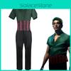 Kostým Zoro cosplay z One Piece v reálném životě Zelené a béžové sady