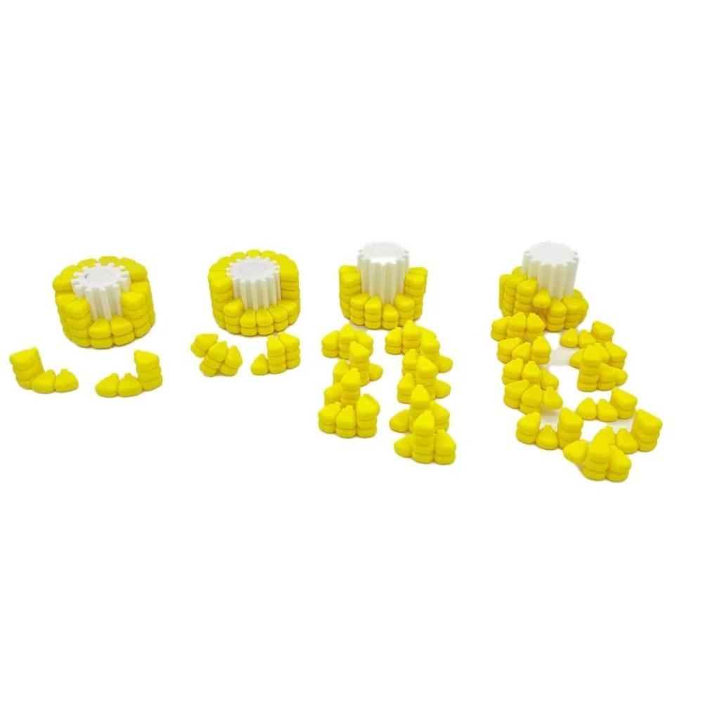 DIY Magic Cube Building Blocks Cylindrical Puzzle Educational 3D Corn Puzzle  Gift