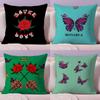 E-Eladio Carrion S-Sauce B-Boyz Pillow Case Plush Fabric Soft Double-Sided Printed Sofa Warm Winter Home Gift Cushion Cover
