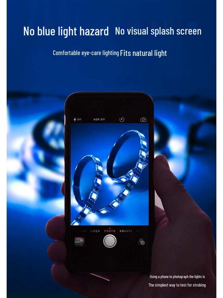 RGB LED Monitor Background Light Strip for Gaming & Room Atmosphere