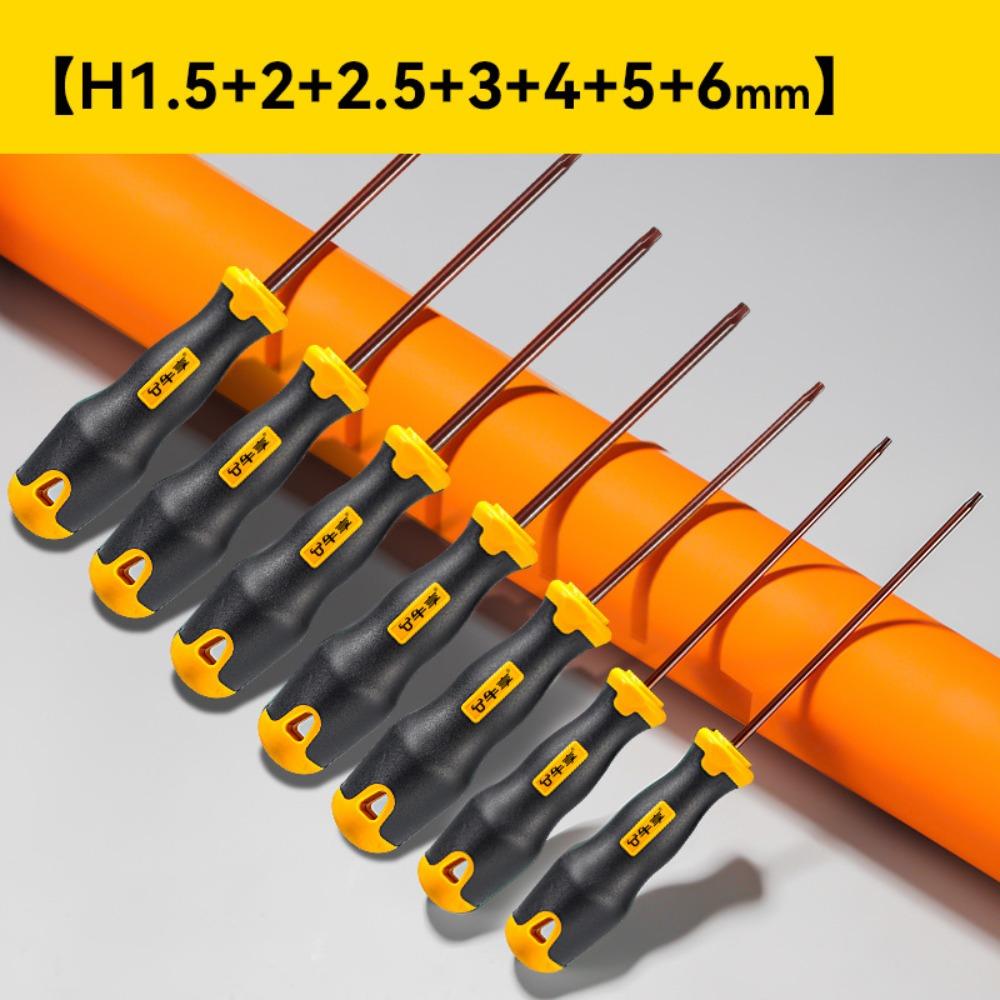 

7pcs/set High Torque Hexagonal Screwdriver High Hardness Screwdriver Set Equipment