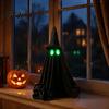 Decorative Ghost Props for Party Halloween Decoration, Spooky Glow In The Dark Standing Ghost, Unique Holiday Decoration Small Black Fabric Tabletop,