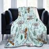 Cute Koala Throw Blanket Gifts for Koala Lovers Kawaii Wild Animals for Couch Sofa Bed Lightweight Warm Super Soft King Size