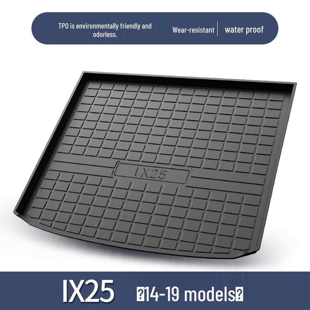 Waterproof Trunk Mat for Beijing Hyundai ix25 - Tail Box Accessory & Car Decor