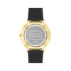 Coach Charles 41mm GP Black Signature C Silicone Strap
