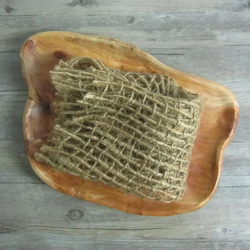 Newborn Photo Shoots Props - Burlap Blanket as Photo Mat & Shooting Pad, Essential Creative Studio Accessories for Babies
