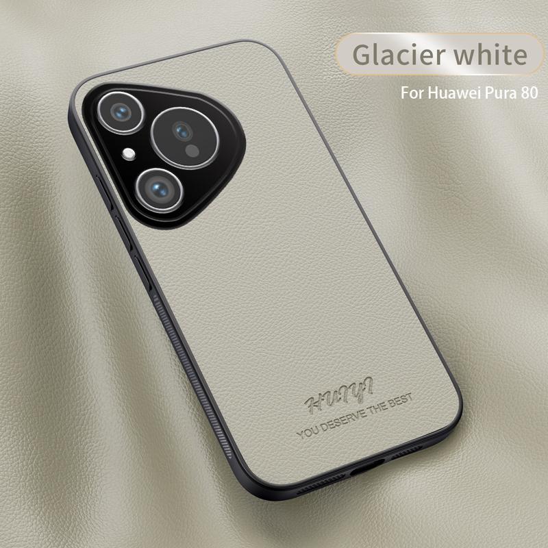 Luxury Business Leather Soft Frame Magnetic Cover For Huawei Pura 80 Pro Plus Ultra Pura80 Po+ Phone Cases Capa