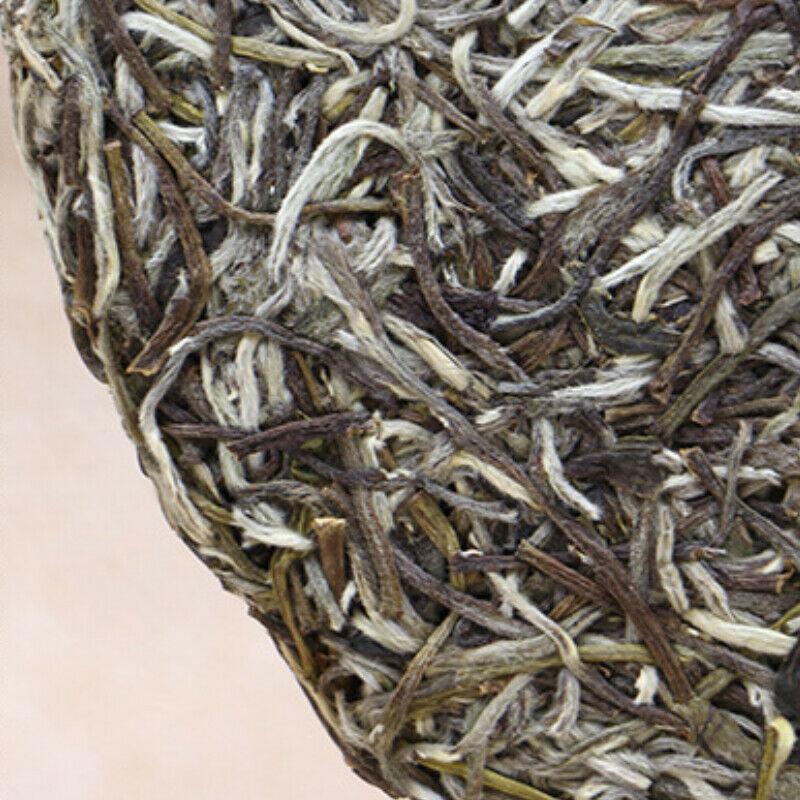 300g 2015 White Tea Cake Pekoe Silver Needle Old White Tea Chinese Slimming Tea