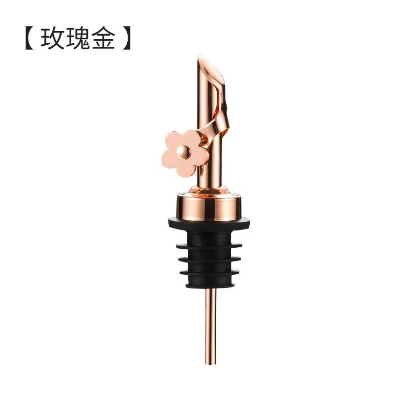 

Нержавеющая сталь Винный дозатор Коктейльный стопор Автоматически открывающийся колпачок Диспенсер для шампанского Носик для бутылки масла Инструмент для бармена розового золота