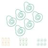 100Pcs Cute Paper Clips Lovely Fruit Design Exquisite Color Wide Application Kids Paper Clips for Of