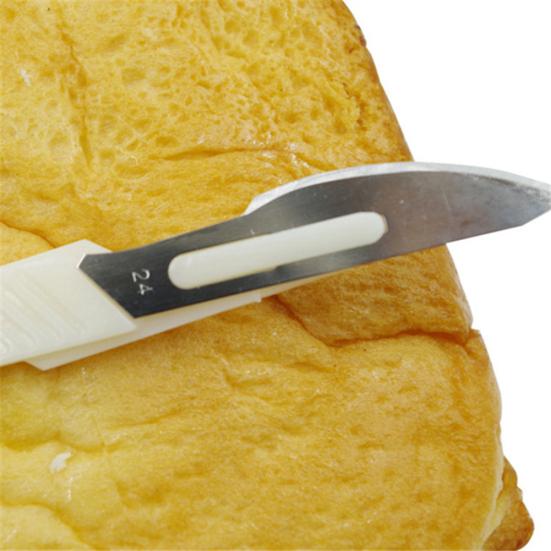 2 Stück Europäisches Brot Baguette Toast Trimmschneider Messer Slicer Bäckerei Schneidewerkzeug