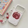 Red Apple Little Rabbit iPhone 14/13 Pro Max Anti-Fall Case