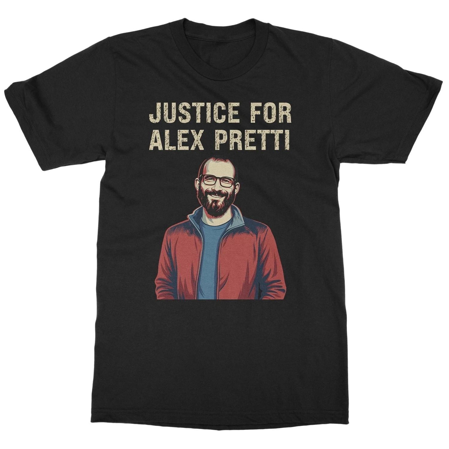 Justice For Alex Pretti Minnesota Anti Ice Protest Unisex T-Shirt XXXL