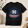 2026 Vozinha Ritratto Bianco e Nero Collage Riempire Lettera Vintage Cotone Lavato Vintage T-shirt Vozinha Capo Verde Cerchio Stella Bandiera Striscione Calcio T-shirt