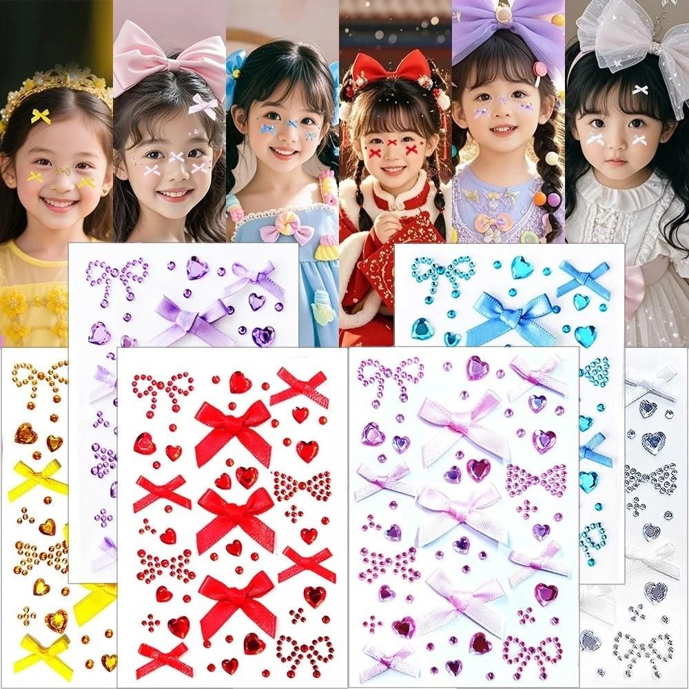 Waterproof Face Gem Sticker Sparkling Face Tattoo Sticker Fashion Makeup Sticker  Music Festival