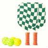 2026 Pickleball Paddles Set 2/4 USAPA Approved Graphite Fiberglass Racket 2 Paddles 4 Balls 1 Portable Carry Bag Adult 227g