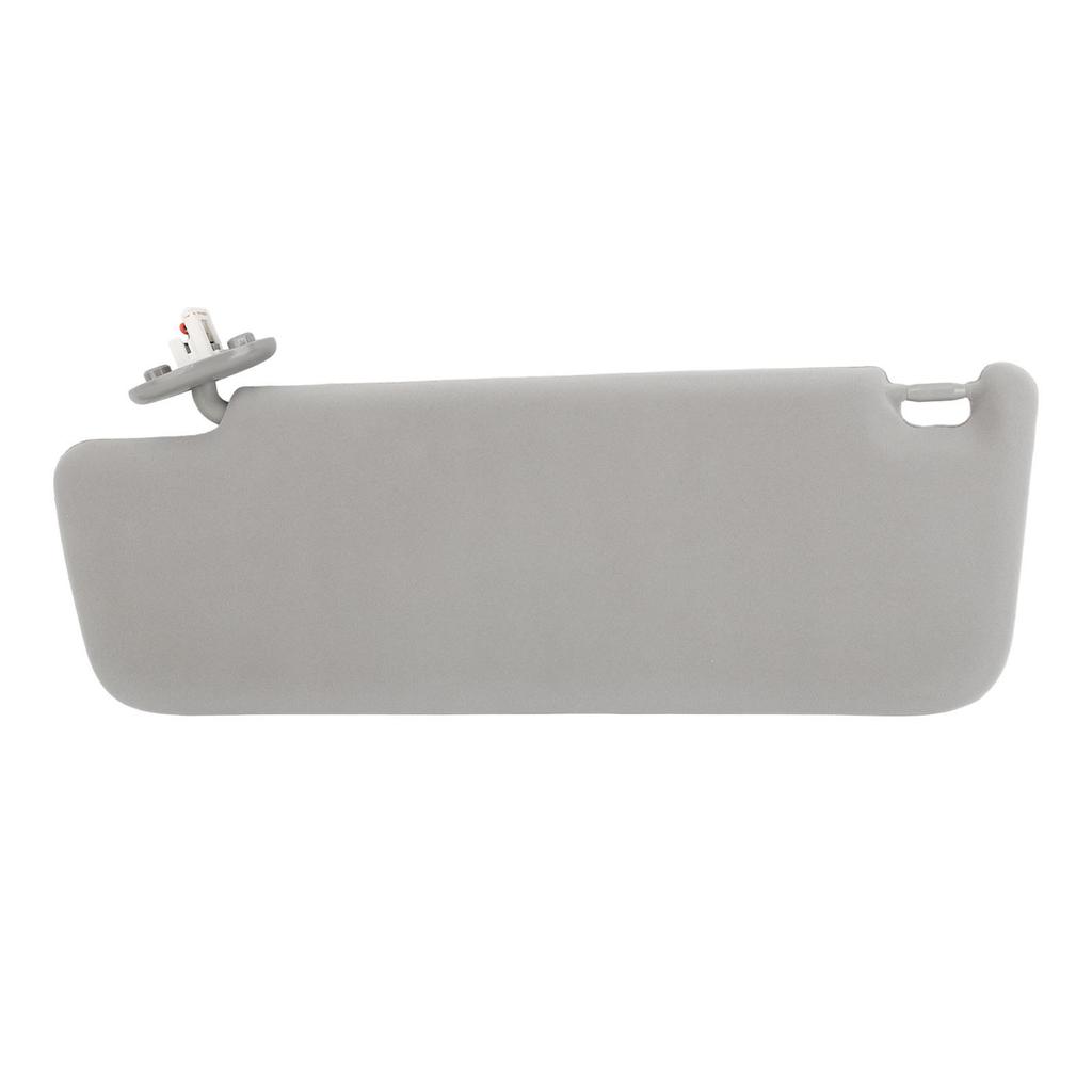 Car Sun Visor Gray Multifunctional Rugged Durable Side Sun Visor with Lamp and Mirror For Land Cruiser Prado Right: