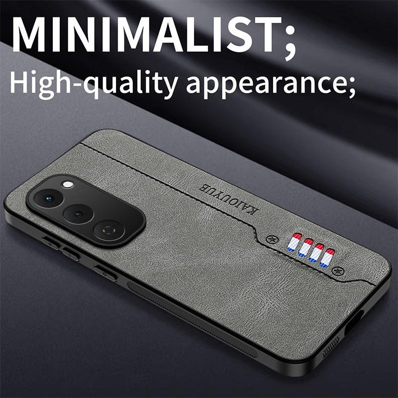 Luxury Nappa Leather Phone Case For Tecno Spark 40 Pro Plus Soft Silicone Bumper Protection Cover For Spark 30 20 40 Pro Go 2024