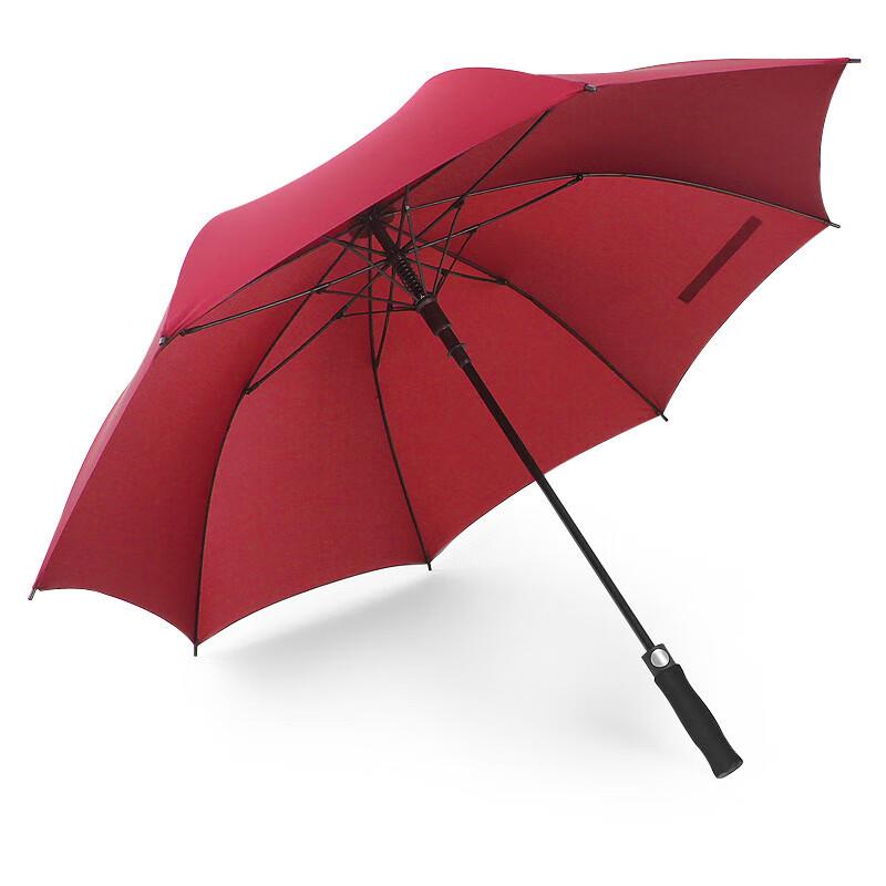 XuQing Automatic Solid Wood Long-Handled Business Golf Umbrella