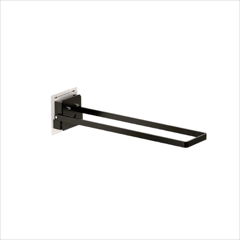 Yimiao Adhesive Wall-Mounted Folding Towel Rack