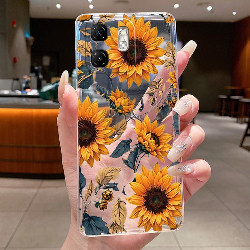 For Infinix Smart 9 X6532 Case Infinix Hot 50i Cover X6531 X6531B Silicone Luxury Dragon Cute Cool Boys Girls Transparent Bumper