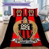 OGC Nice Pattern Bedding,Quilt Set Quilt Cover Pillowcase Home Birthday Gift (1*duvet cover+2*pillowcase,without core)