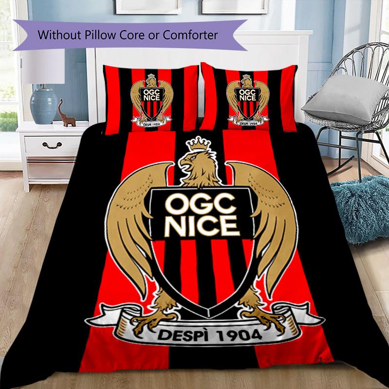 OGC Nice Pattern Bedding,Quilt Set Quilt Cover Pillowcase Home Birthday Gift (1*duvet cover+2*pillowcase,without core)