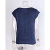Women's Fall and Winter Solid Color Knit Casual Short-sleeved Sweater