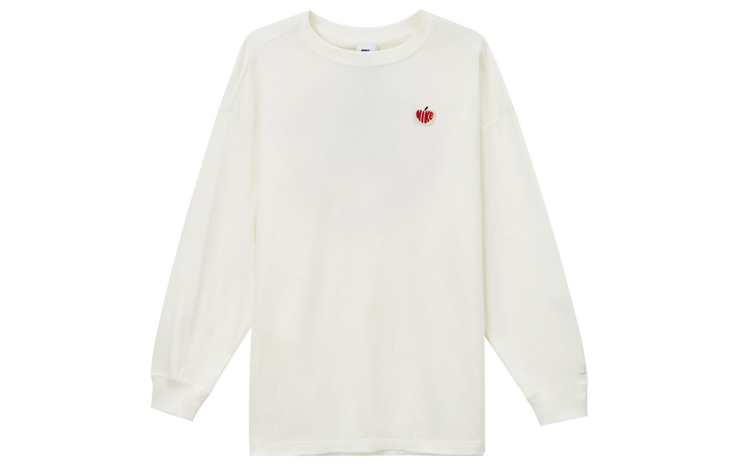 Nike Sportswear Drop Shoulder Sleeve T Shirt Women s Sail White IB1670-133 L
