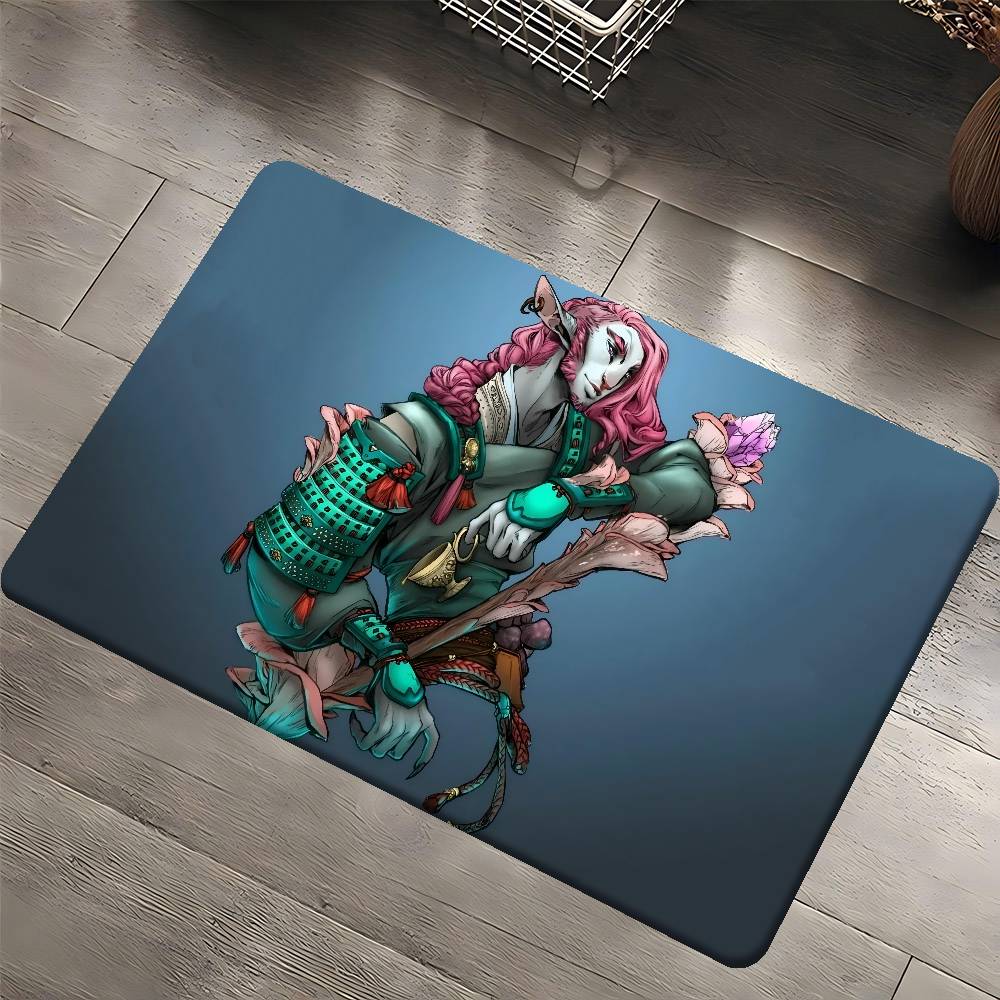 Caduceus Lera Badrumsmatta Halkfri Absorberar Vatten Lång Remsa Kudde Sovrumsmatta Välkommen Dörrmatta