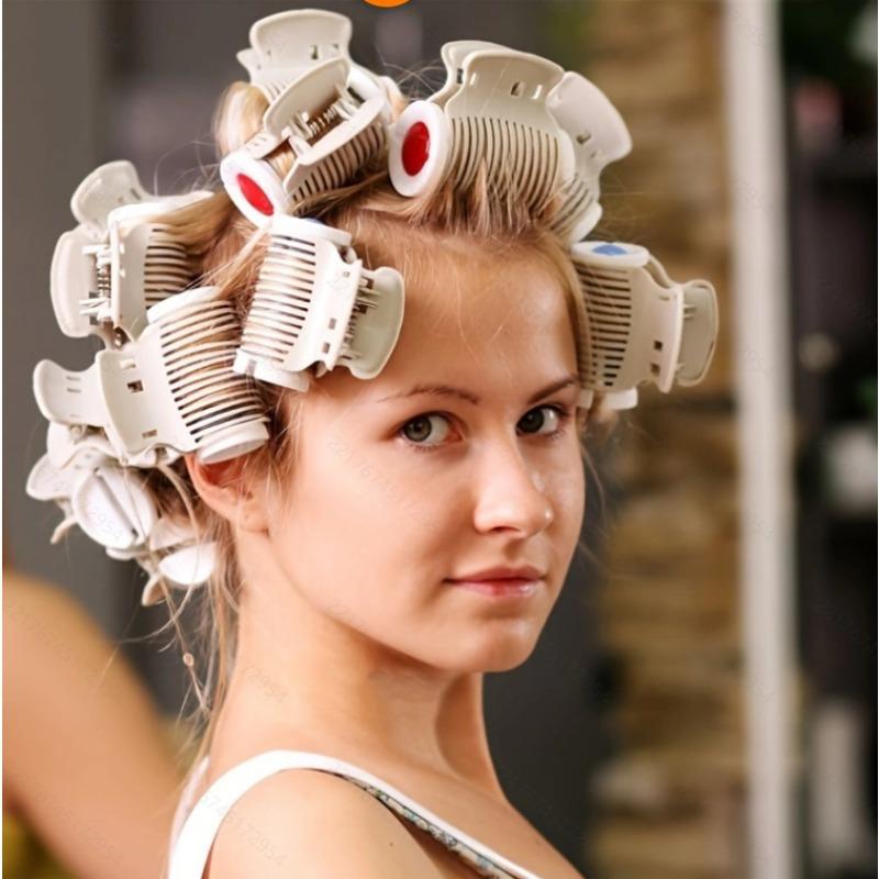 Hairdressing Hair Clip Styling Clips Artifact Insulation Dry and Wet Use Fluffy Clip Salon Hair Tools Curl Core