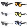 Classic Fashion Square Frame Women Full Frame Sun Protection Glasses For Men Daily Life Shades Eyewear Accessories Gift