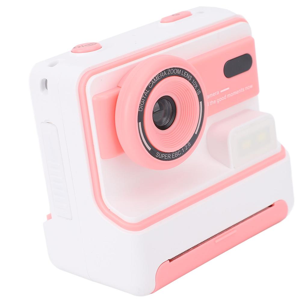 48MP   Fotocamera di Stampa con 3 Rotoli di Carta Termica Fotocamera Doppia Anteriore Posteriore Schermo HD Stampa Termica Foto in Bianco e Nero per Bambine Bambini