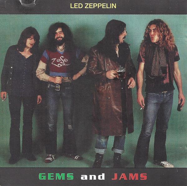 CD LED ZEPPELIN - Gems + Jams ZELCD101 Percy's Boys 1992 Europe Rock Used