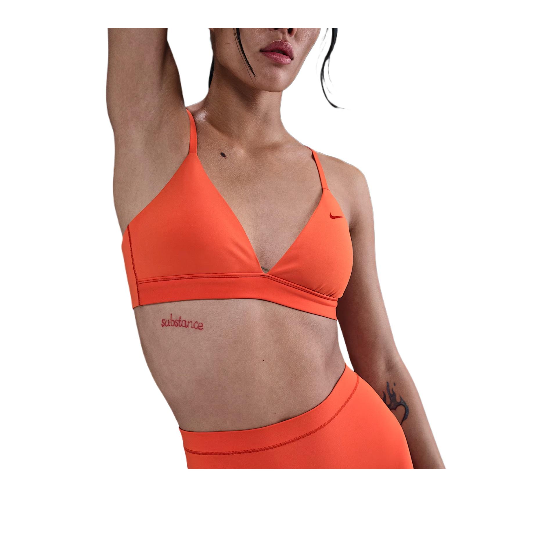 

Nike Swoosh Stealth Evaporation Удобный Модный Универсальный Бюстгальтер Женское нижнее белье HQ7004-633 S