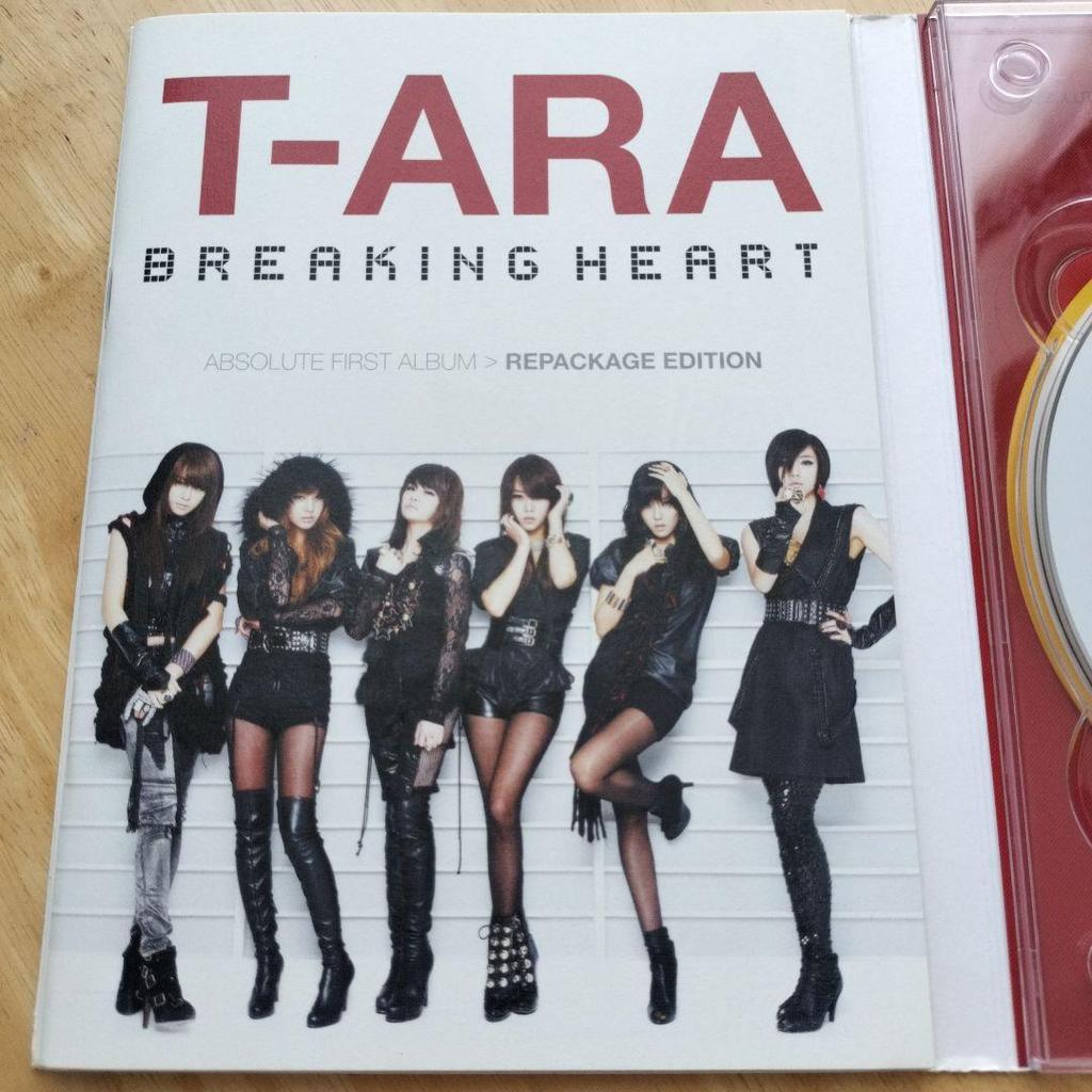 [USED] T-ara Vol. 1 - Breaking Heart (Repackage) (Korean Version)