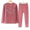Women's Fleece-Lined Thermal Underwear Set