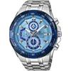 Casio Edifice Chronograph Men's Watch EFR-539DE-2AV Blue Stainless Steel Water Resistant