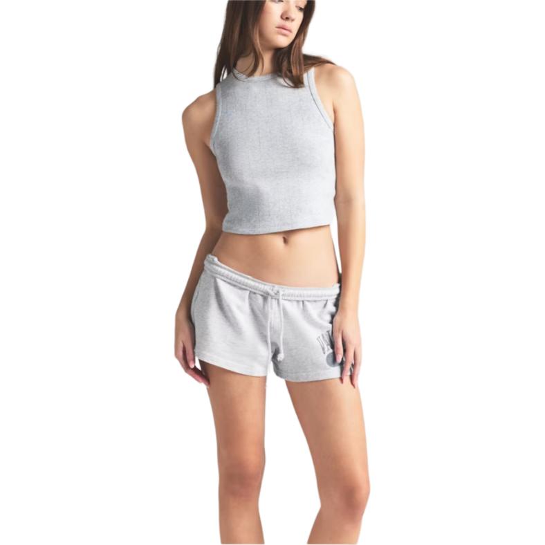 Skims Ss25 Drop Needle Pointelle Cropped Tank Women Tops SL-TNK-9839W-LHG