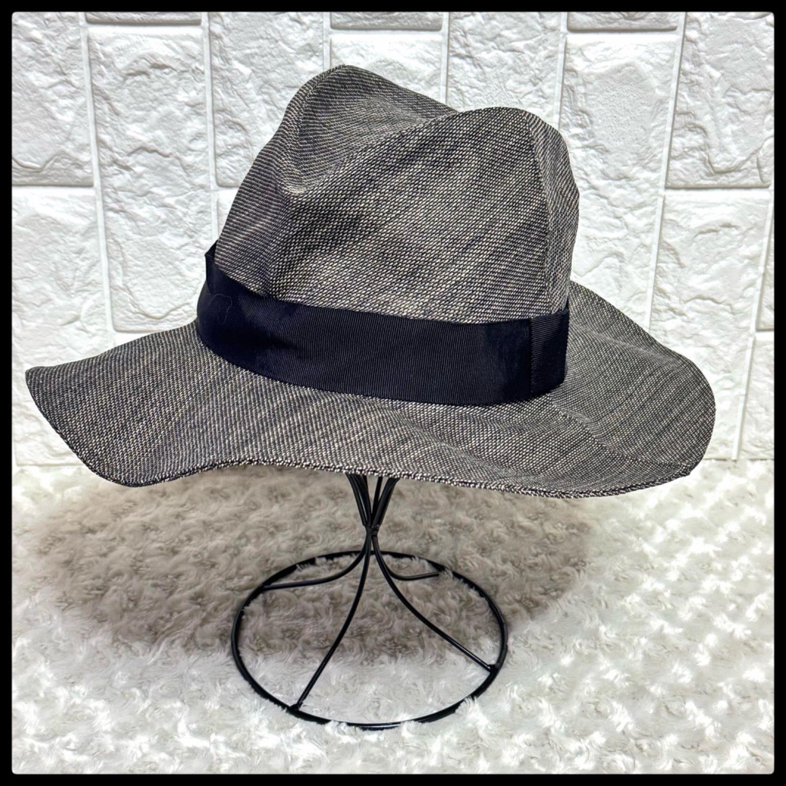 Used KIJIMA TAKAYUKI Paper Blade Wide Brim Hat Size 1 Made in Japan