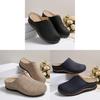 Fall Womens Platform Loafers With Embroidery And Rubber Sole For Casual Office Wear