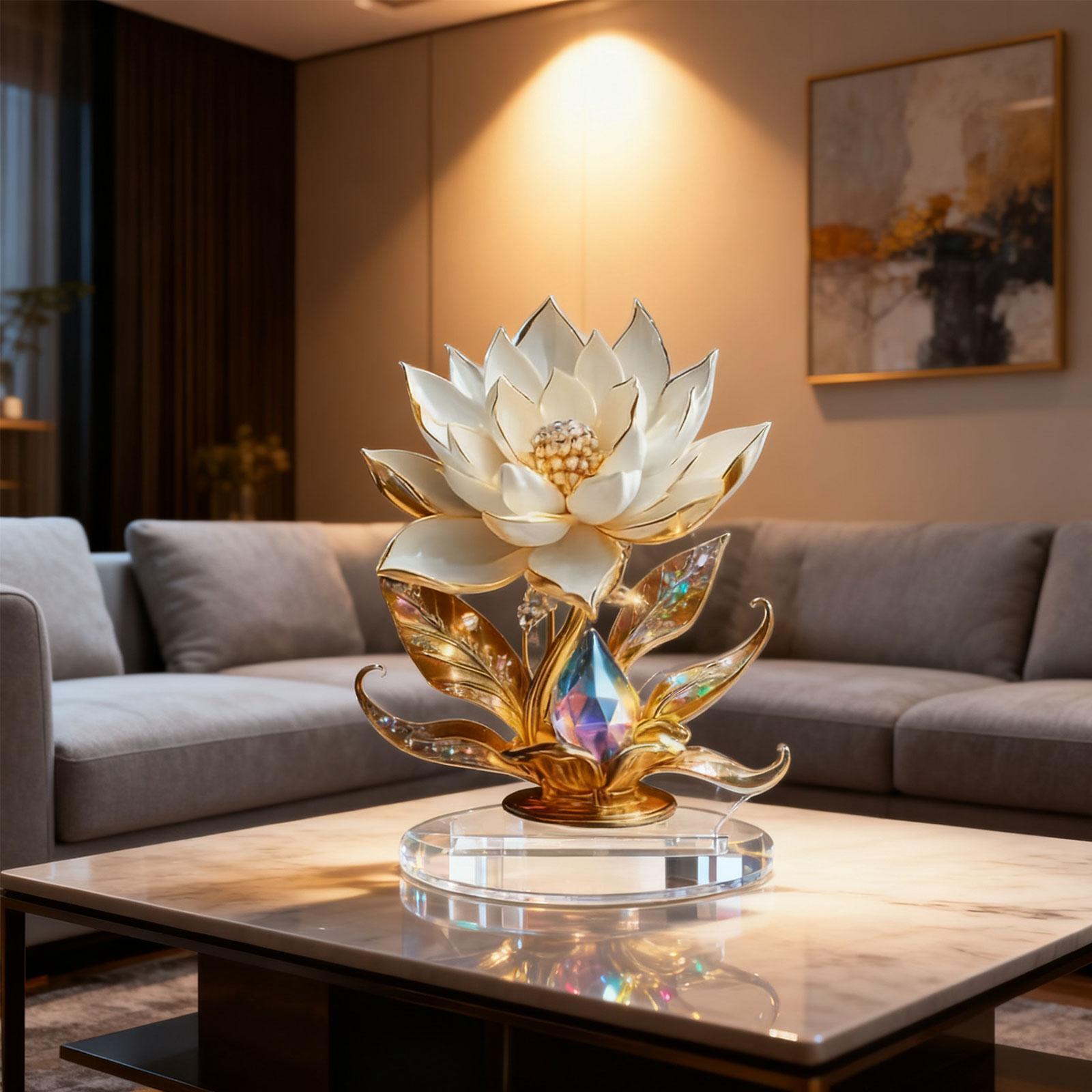 

Flower Plaque Lightweight Display with Stand Base Acrylic Plaque Sign Tabletop Sign Table Centerpiece for Party Supplies Desk золотий