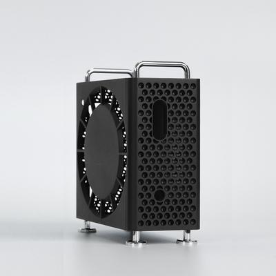 Dustproof Protective Case ABS Anti-scratch Computer Shell Protector Heat Dissipation Vertical Stand for Mac Mini M4/M4 Pro 2025