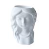 Girls Pen Holder Flower Pot Silicone Molds Epoxy Resin Mold DIY Crafts Plaster Mold for DIY Dried Flower Resin Decors